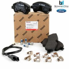 Ford Transit 2014-2018 Arka Fren Balata Takımı Ford Otosan Memk2J 2M008 A1A