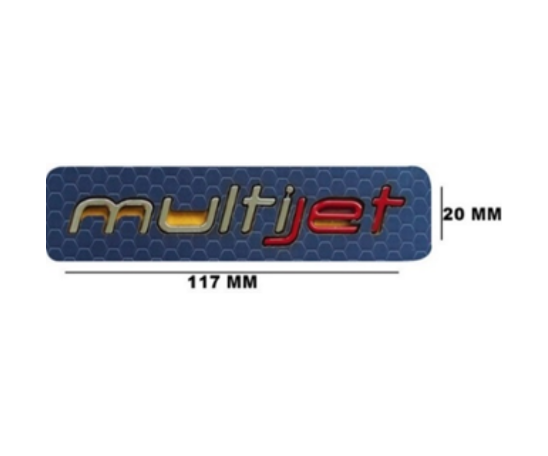 Fiat Multijet Yazısı İthal Marka 51866461A