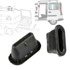 Fiat Doblo Sürgülü Kapı Pimi Karşı Takozu (Kilit Pim Yuvası) Orjinal Opar 51712540