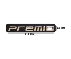Fiat Premio Yazısı Siyah İthal Marka 51872770