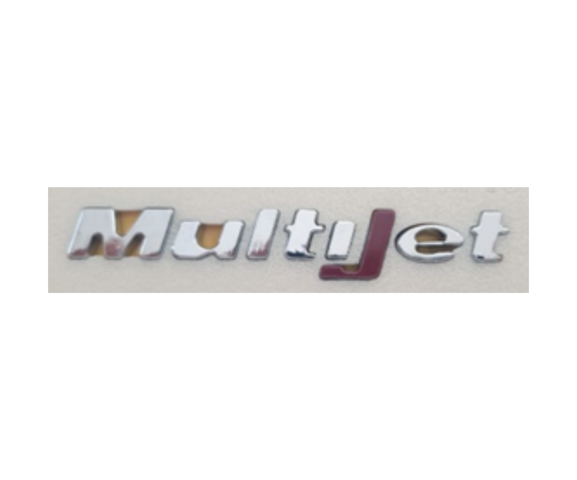 Fiat Albea Multijet Yazısı Kırmızı İthal Marka 51733987
