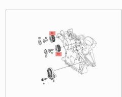 Mercedes W164Kayış Gergi Avare Kasnak Swag Marka A0002020919