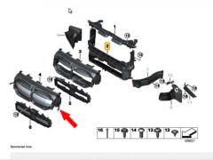Bmw 1 Seri F40 Kasa Ön Panel Üst Bakaliti Bmw Orijinal Marka 51745A23EB3