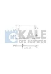 Fiat Palio 1.2 8V Klima Radyatörü Kondenser KALE Marka 46826683