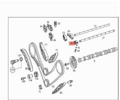 Mercedes W163 Külbütör Kolu Orijinal Mercedes Marka A1130500534