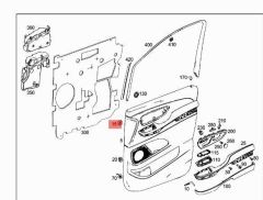 Mercedes W204 Montaj Döşeme Klipsi Orijinal Mercedes Marka A0089880978
