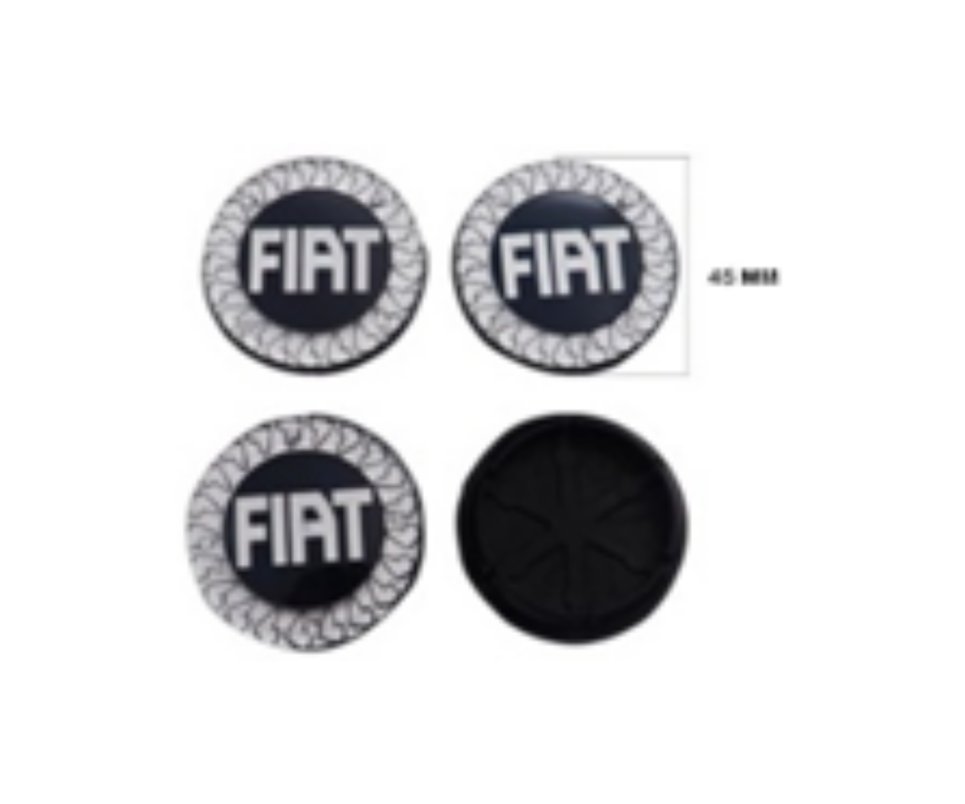 Fiat Palio Jant Kapak Mavi 45 mm İthal Marka 46746586