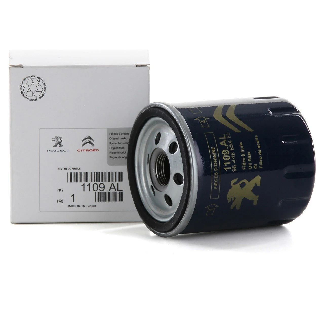 Citroen C Elysee 1.2 1.6 Vtı Benzinli Yağ Filtresi Purflux 1109al