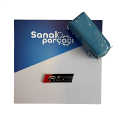 Audi RS3 Yazısı Ön Panjur Krom İthal Marka