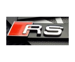 Audi RS Yazısı Ön Panjur Krom İthal Marka