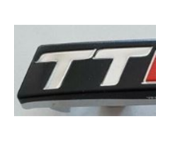 Audi TT Yazısı Ön Panjur Krom İthal Marka
