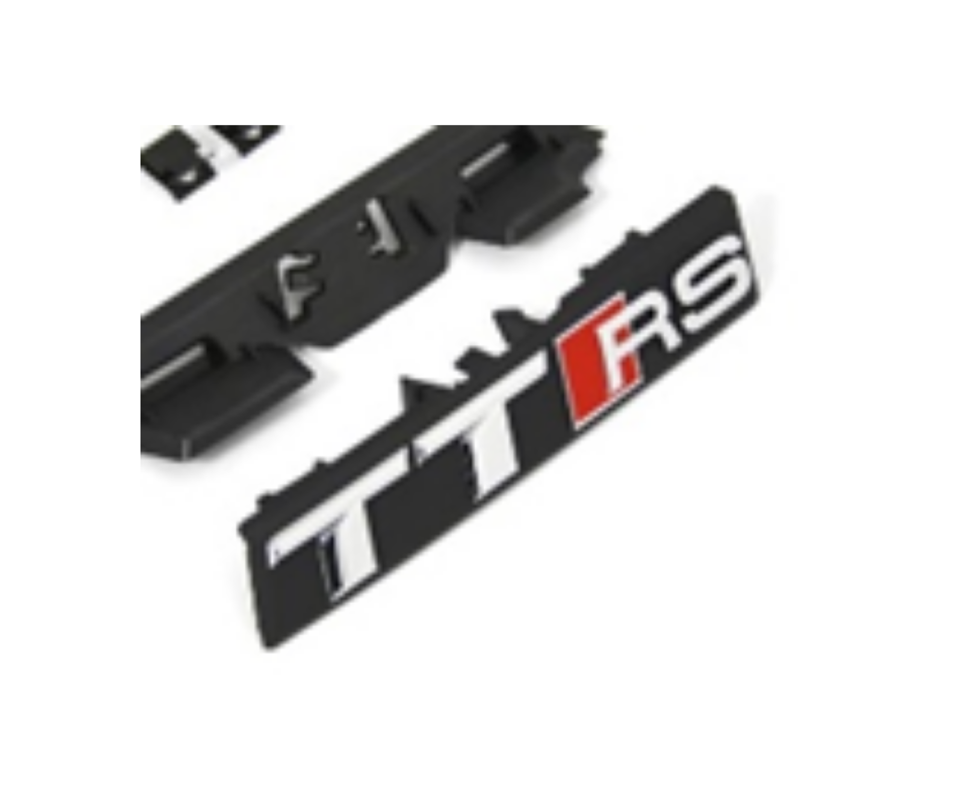 Audi TT RS Yazısı Ön Panjur İtalik Krom İthal Marka