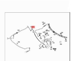 Mercedes W207 Su Fıskiye Pompası Orijinal Mercedes Marka A2108691121