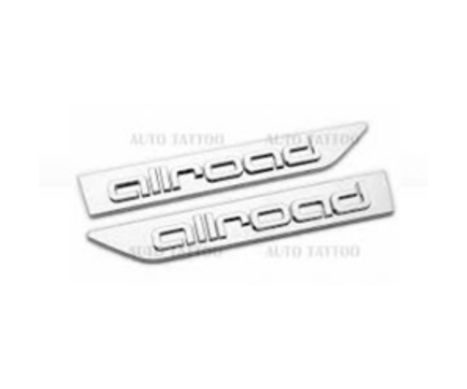 Audi allroad Yazısı Çamurluk Sağ Sol Krom İthal Marka