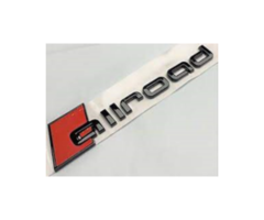 Audi allroad Yazısı Çerçeveli Siyah İthal Marka