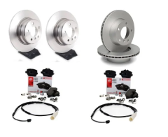 Bmw E87 Kasa 118i Ön Ve Arka Fren Disk Balata Seti Komple FDB1806-DDF1303-FDB1747-DDF1228-15-201-022-15-201-023