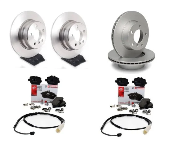Bmw E87 Kasa 120i Ön Ve Arka Fren Disk Balata Seti Komple FDB1806-DDF1303-FDB1747-DDF1228-15-201-022-15-201-023